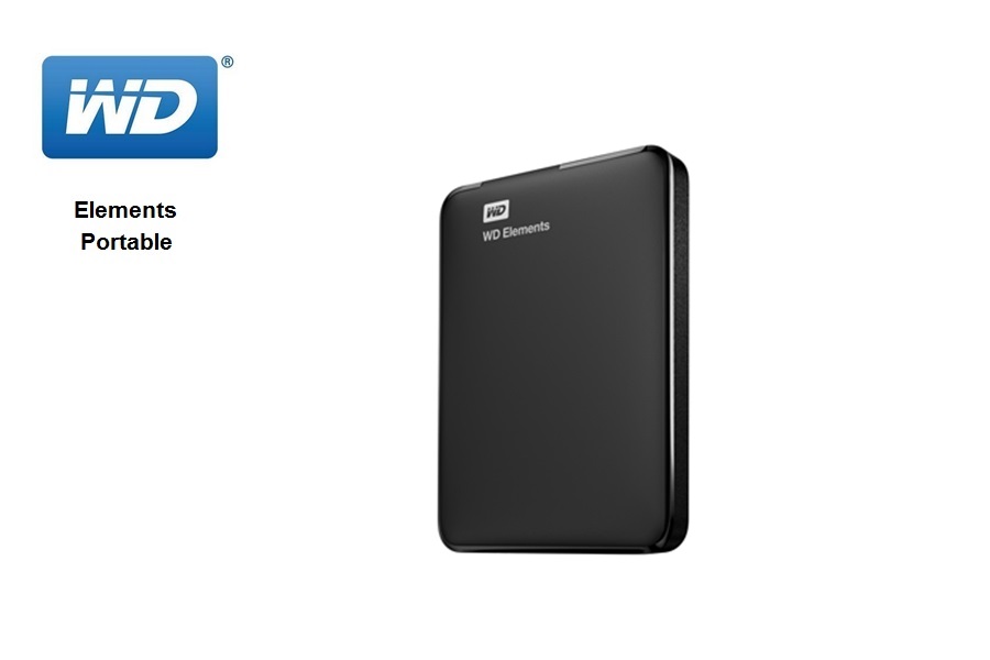 Western Digital Elements Portable 1 TB / USB 3.0 / negro